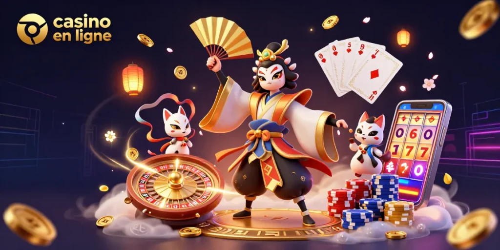 Gagnez avec casino en ligne en jouant à des jeux animés et colorés dans un monde vibrant.