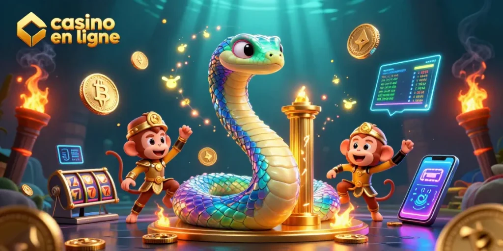 Jouez dans un univers féérique de casino en ligne avec des personnages colorés et des éléments de jeu animés.