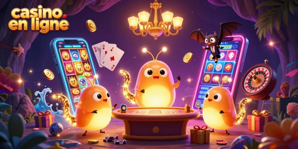 Vibrez avec le casino en ligne illuminé par des vers luisants et une ambiance de jeu immersive.
